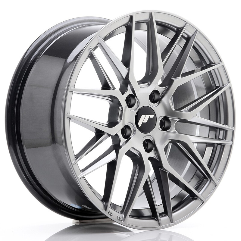 Japan Racing JR-28 17x8" 5x100 ET35, Hyper Black