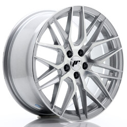 Japan Racing JR-28 17x8" 5x100 ET35, Gris Argenté / Poli