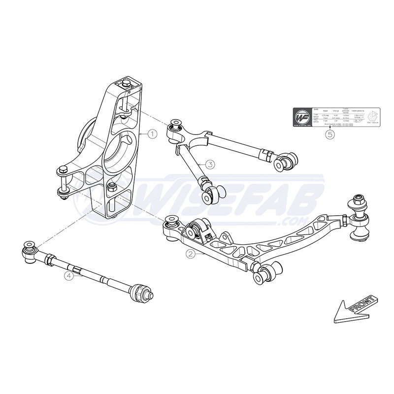 Kit Avant Wisefab "Grip" pour Honda S2000
