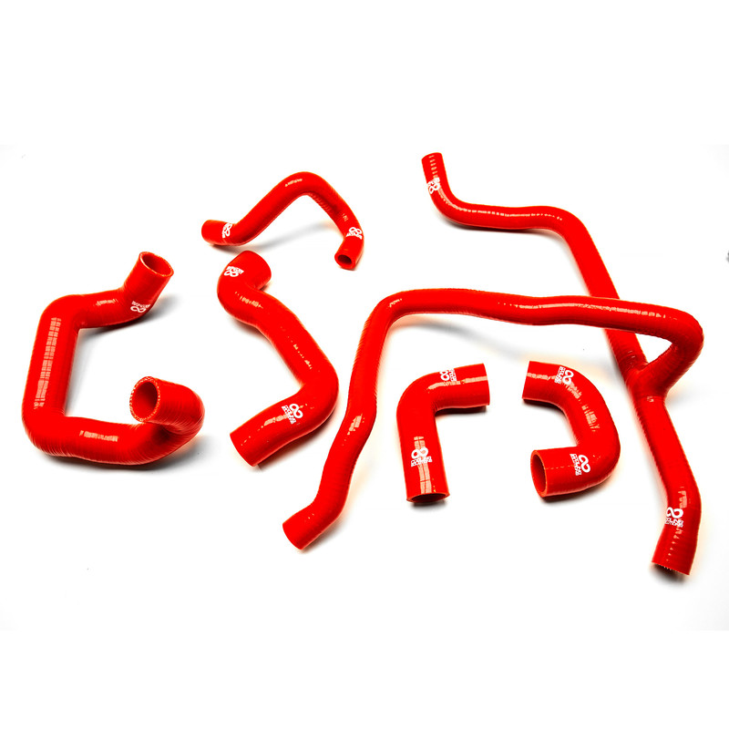 Kit 6 Durites Moteur en Silicone pour BMW E30 6 Cyl. Ph 2