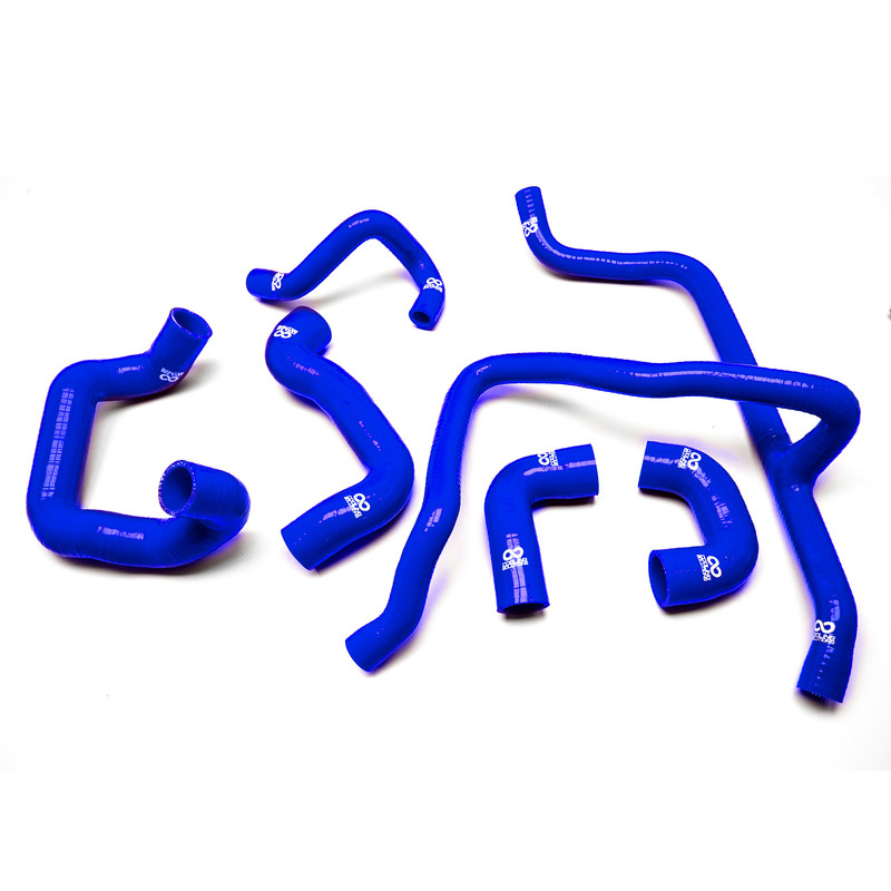 Kit 6 Durites Moteur en Silicone pour BMW E30 6 Cyl. Ph 2