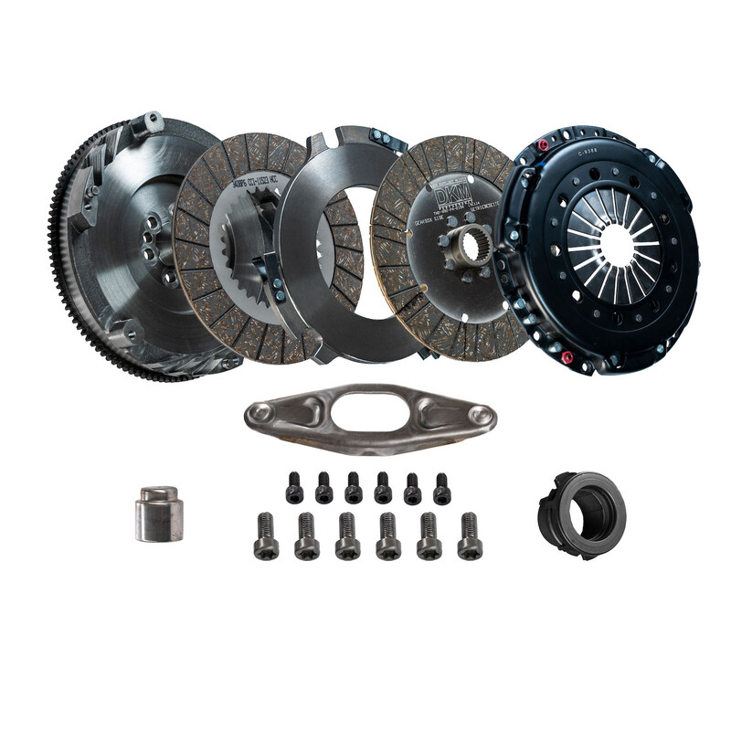 Embrayage Bidisque DKM Stage 4 + Volant Moteur BMW 135i E8X N54 (09-10)