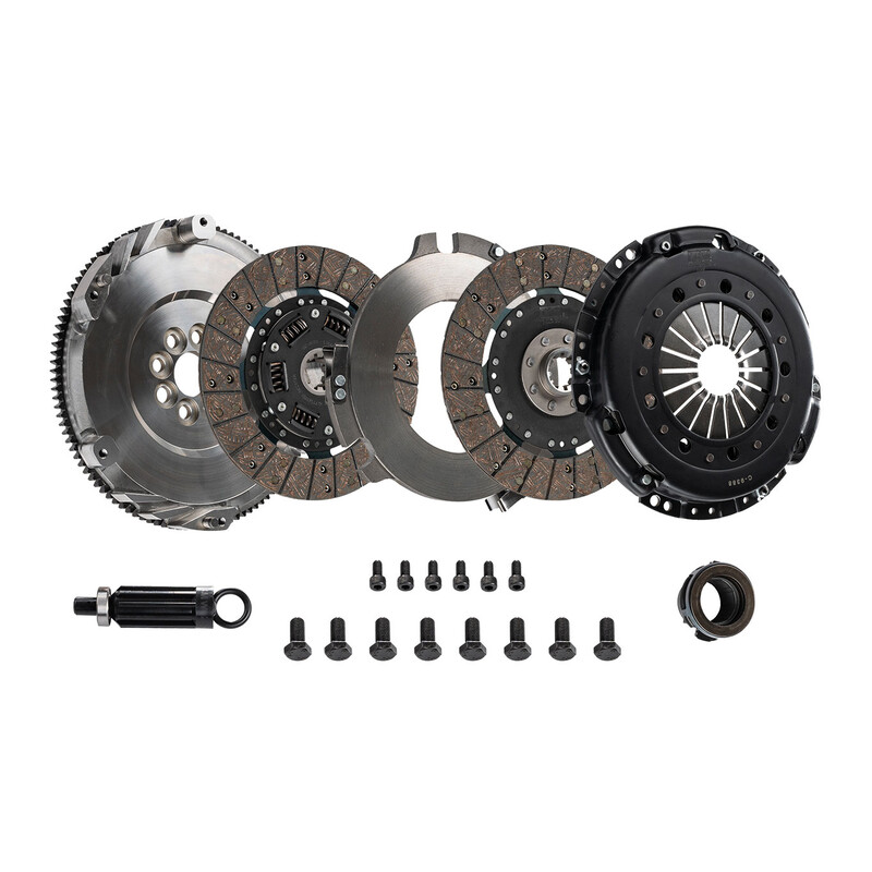 Kit Embrayage Bidisque Renforcé DKM Stage 4 + Volant Moteur BMW M3 E46 (00-07)