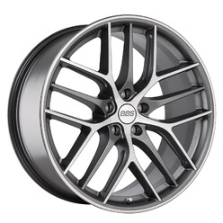 BBS CC-R 20x9.5" 5x120 ET40, Gris Anthracite / Poli