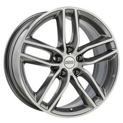 BBS SX 19x8.5" 5x120 ET32, Gris Platine / Poli