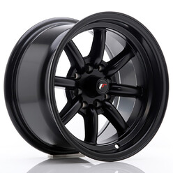Japan Racing JR-19 14x8" 4x100/114.3 ET-13, Noir Mat / Satiné