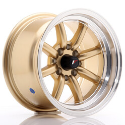 Japan Racing JR-19 14x8" 4x100/114.3 ET-13, Dorée