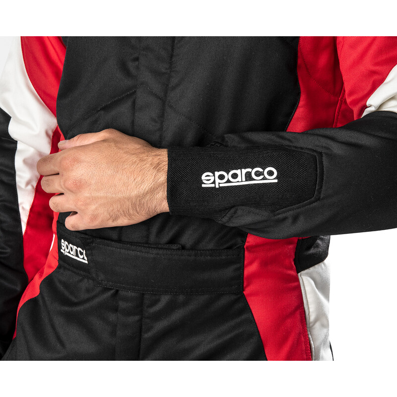 Combinaison Sparco Competition - Blanche & Rouge