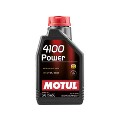 1L Huile Motul 15W50 4100 Power (Mercedes, Volkswagen)