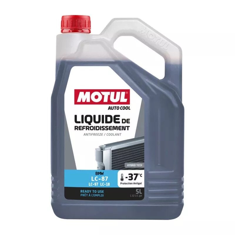 5L Liquide de Refroidissement Motul LR LC-87 -37°C (BMW)