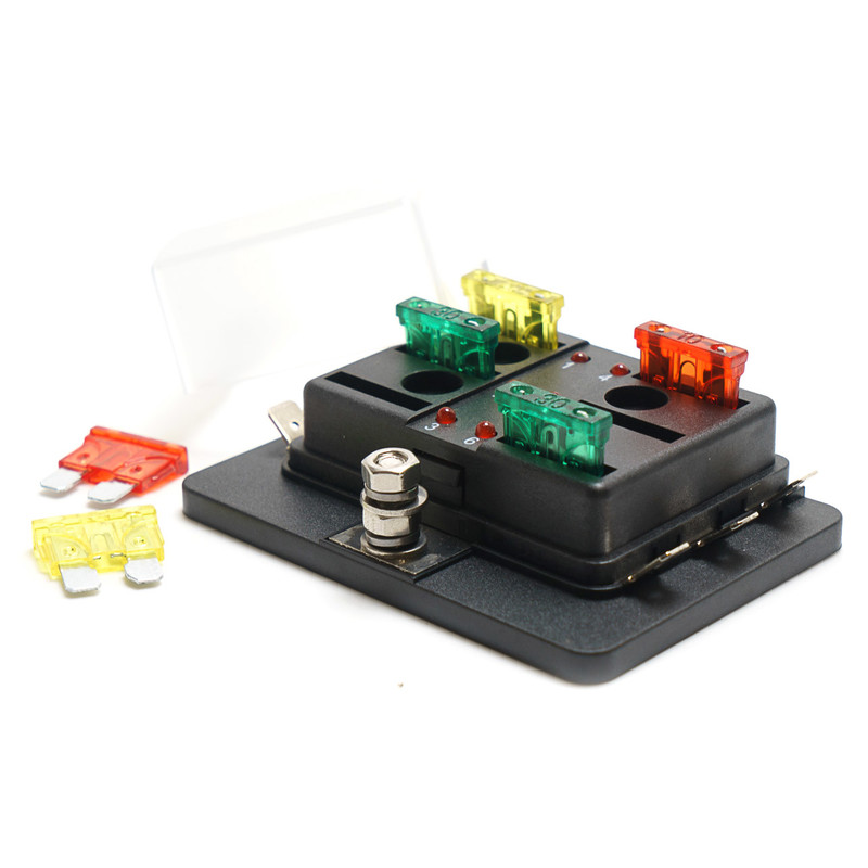 Porte-Fusible Distributeur d'Alimentation 6 Voies
