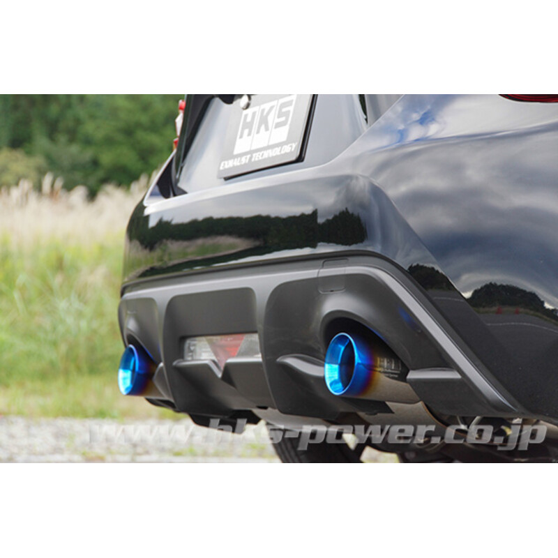 Ligne d'Echappement HKS "Legamax Sports" Ti-Tip pour Toyota GT86