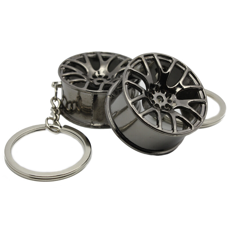 Porte-Clé Jante 001 Hyper Black