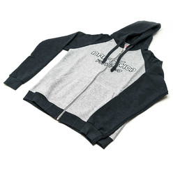 Sweat Zippé à Capuche DriftShop Gris & Noir