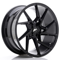 Japan Racing JR-33 Extreme Concave 19x9.5" (5 trous - sur mesure) ET20-45, Noir Brillant