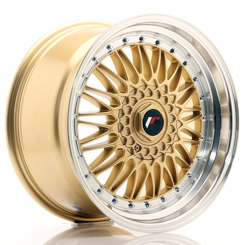 Japan Racing JR-9 18x9" (4 & 5 trous - sur mesure) ET20-40, Dorée