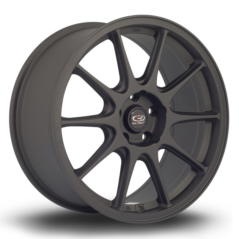 Rota Strike 18x8.5" 5x112 ET44, Noir Mat