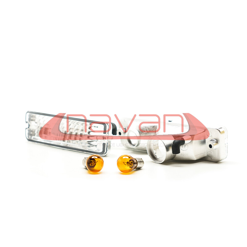 Clignotants Avant Navan Crystal pour Nissan 200SX S13 Phase 1