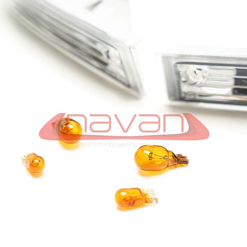 Clignotants Avant Navan Crystal pour Nissan 200SX S14A JDM / DMAX / Vertex