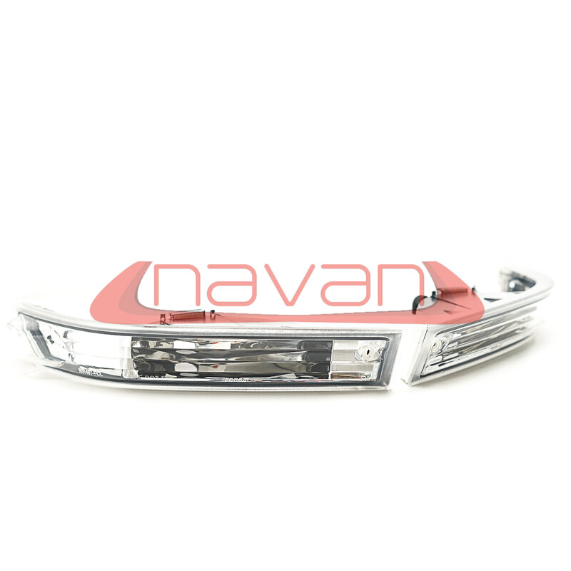 Clignotants Avant Navan Crystal pour Nissan 200SX S14A JDM / DMAX / Vertex