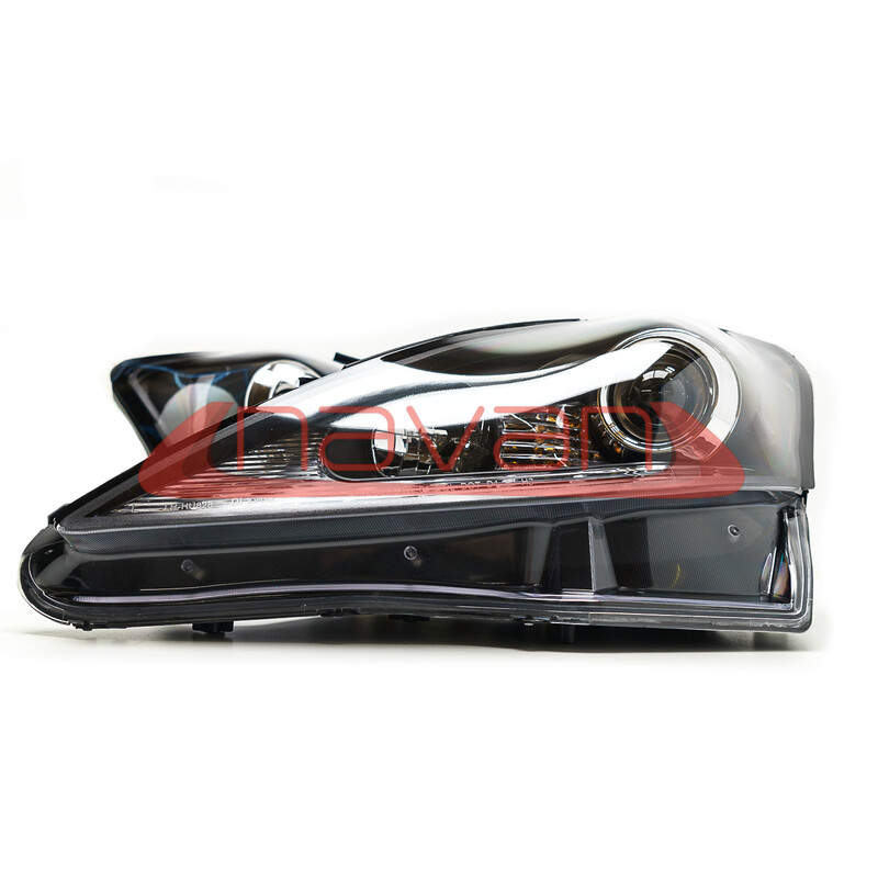Phares Avant Navan LED pour Lexus IS220d & IS250 (05-13) Cligno. Séquentiels