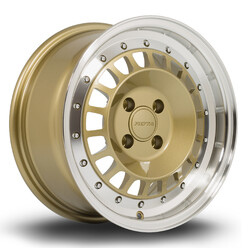 Rota Speciale 15x7" 4x108 ET20, Dorée, Rebord Poli