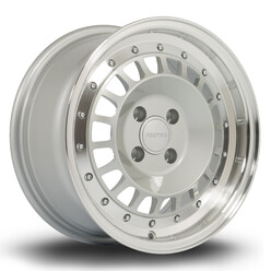Rota Speciale 15x7" 4x108 ET20, Gris Argenté, Rebord Poli