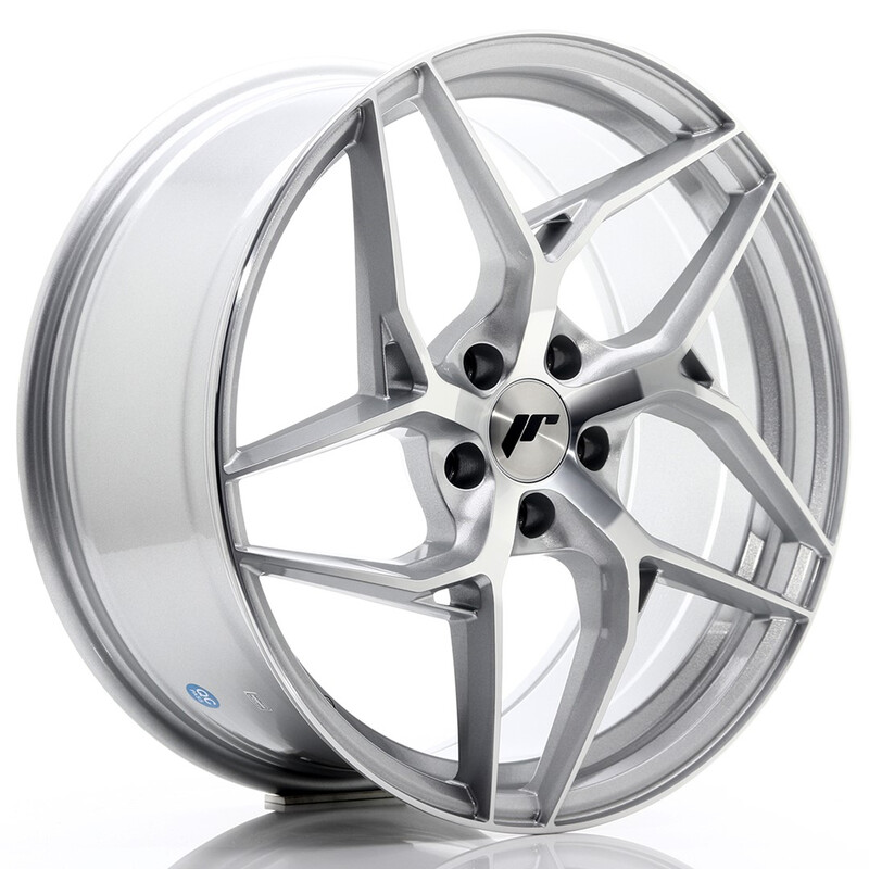 Japan Racing JR-35 19x8.5" 5x112 ET45, Gris Argenté / Poli