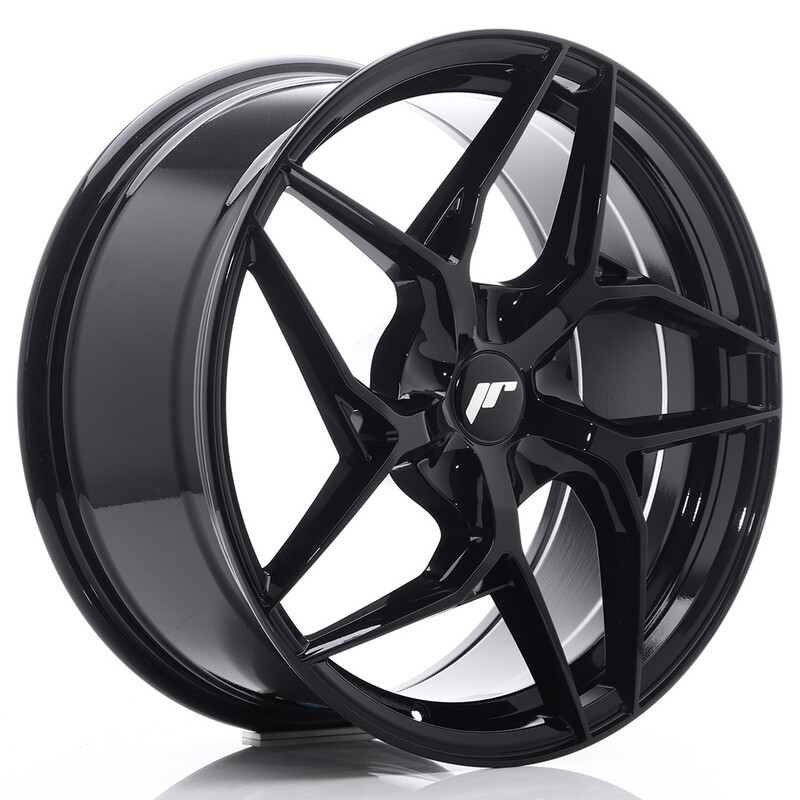 Japan Racing JR-35 19x8.5" (5 trous - sur mesure) ET20-45, Noir Brillant