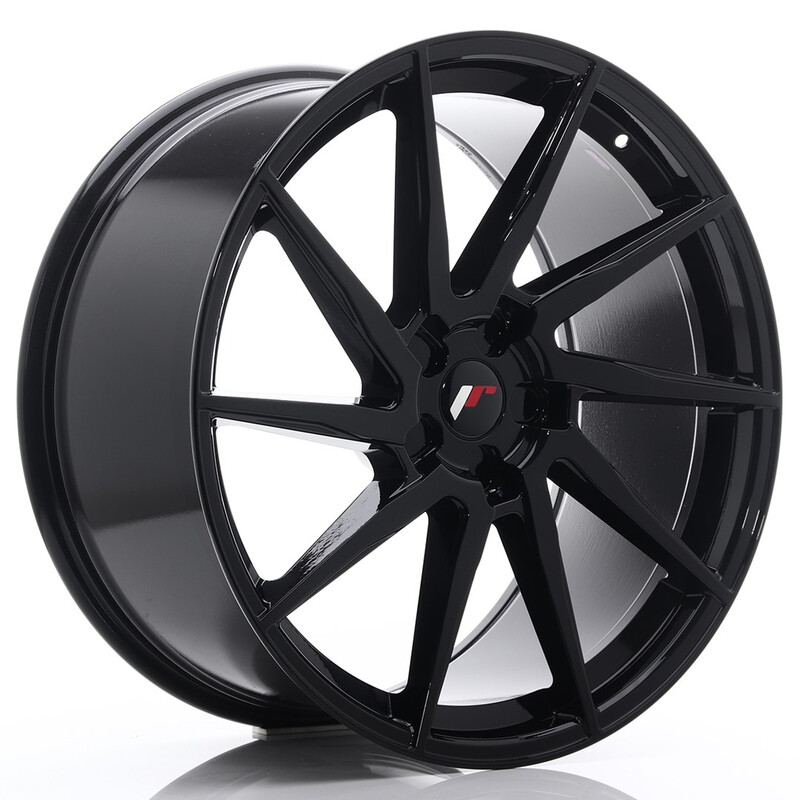 Japan Racing JR-36 Extreme Concave 22x10.5" (5 trous - sur mesure) ET15-55, Noir Brillant