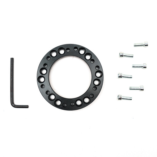 Entretoise de moyeu de volant S Kit de bossage de moyeu de roue de teering Kit Volant Booster Volant Surélevé 51/76/101 MM Asudaro Adaptateur à dégagement rapide volant 
