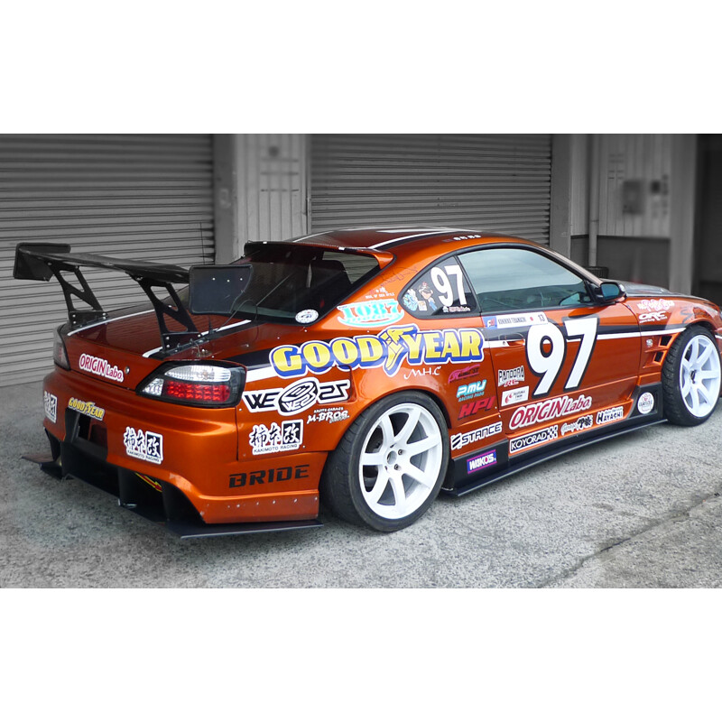Aileron de Toit Origin Labo V2 en Carbone pour Nissan Silvia S15