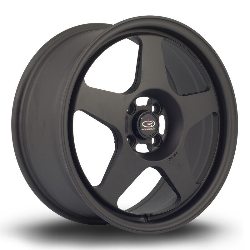 Rota Slipstream 17x7.5" 4x100 ET45, Noir Mat