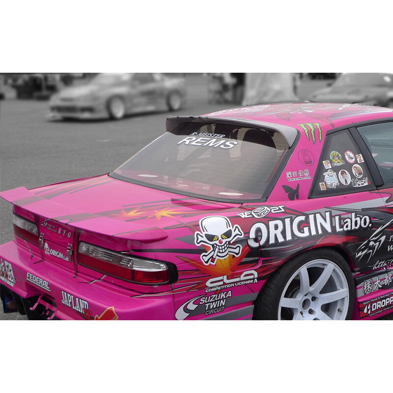 Aileron de Toit Origin Labo V2 en Carbone pour Nissan Silvia PS13