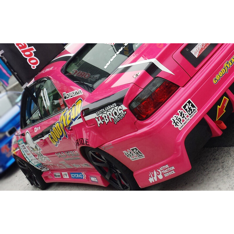 Ailes Arrière Origin Labo +50mm pour Toyota Chaser JZX100 (avec rajouts de portières)