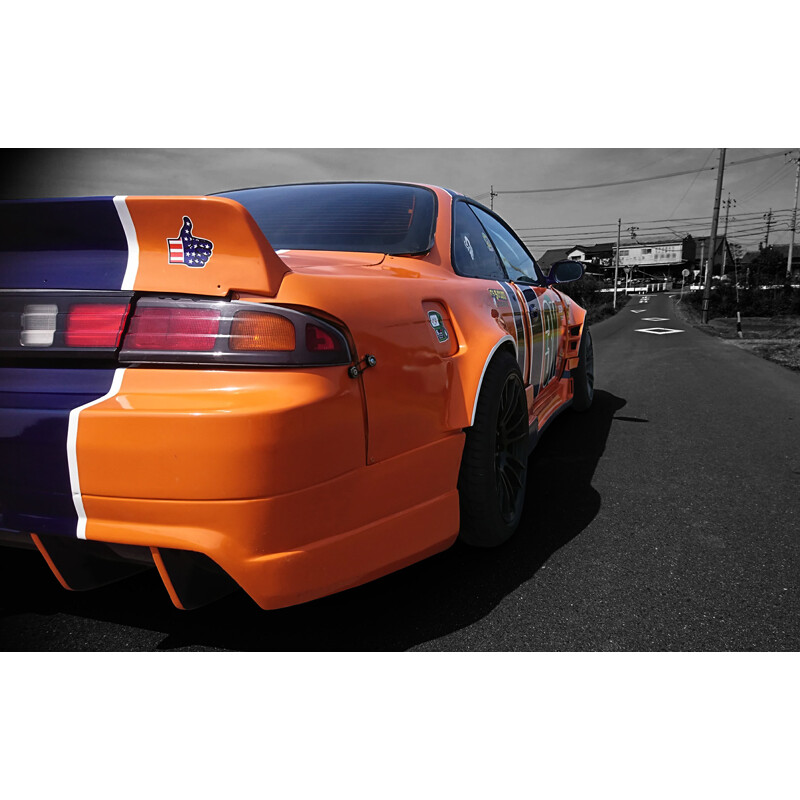 Ailes Arrière Origin Labo +75mm pour Nissan 200SX S14 / S14A