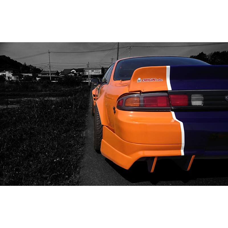 Ailes Arrière Origin Labo +75mm pour Nissan 200SX S14 / S14A