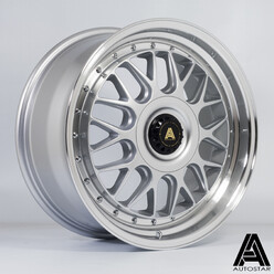 Autostar Monza 18x8.5" 5x112/120 ET45, Gris Argenté