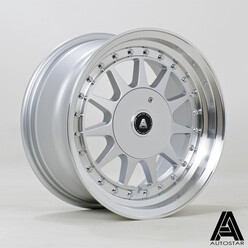 Autostar Raider 15x7.5" 4x100/108 ET20, Gris Argenté