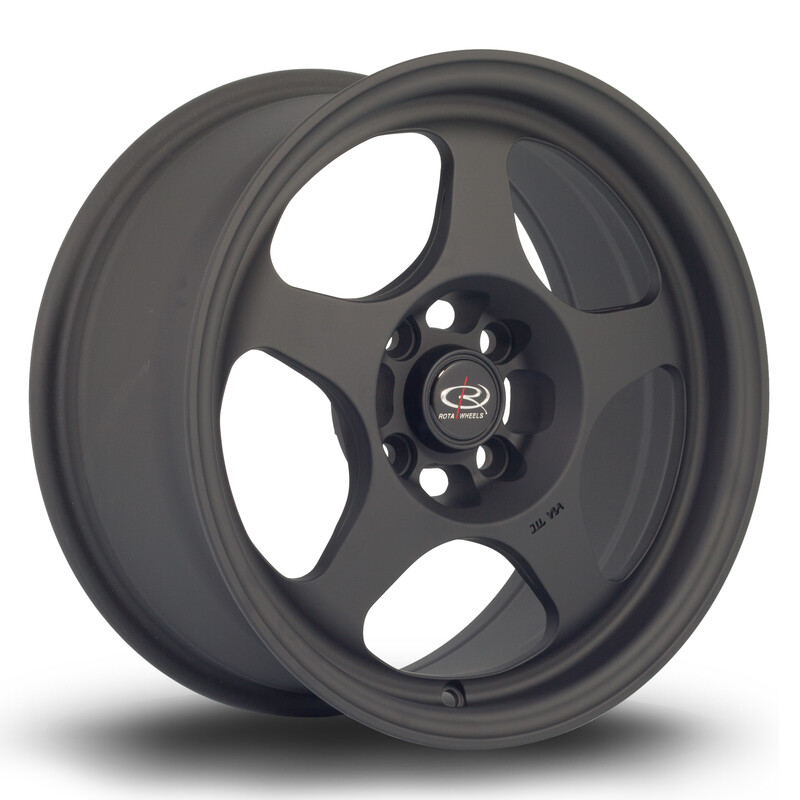 Rota Slipstream 15x7" 4x108 ET40, Noir Mat