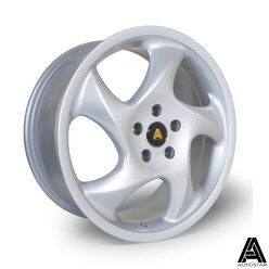 Autostar Twist 18x8" 5x112 ET45, Gris Argenté