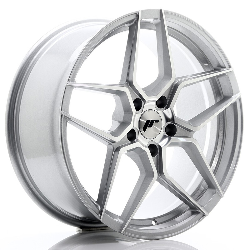 Japan Racing JR-34 19x8.5" 5x120 ET35, Gris Argenté / Poli