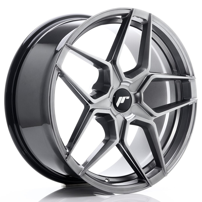Japan Racing JR-34 19x8.5" (5 trous - sur mesure) ET20-40, Hyper Black