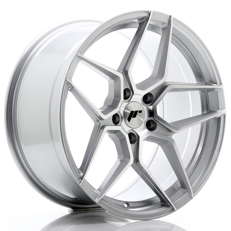 Japan Racing JR-34 Extreme Concave 19x9.5" 5x120 ET35, Gris Argenté / Poli