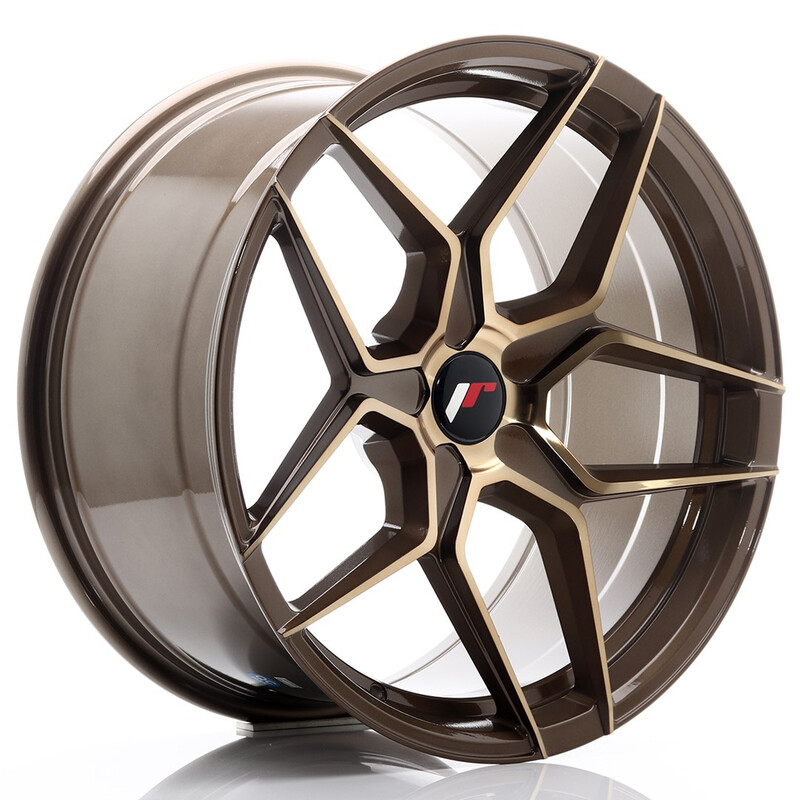 Japan Racing JR-34 Extreme Concave 19x9.5" (5 trous - sur mesure) ET20-40, Bronze