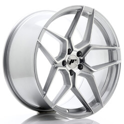 Japan Racing JR-34 Extreme Concave 20x10" 5x120 ET40, Gris Argenté / Poli
