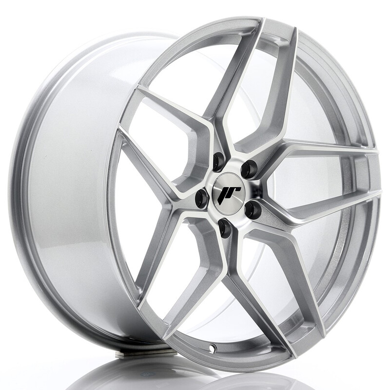 Japan Racing JR-34 Extreme Concave 20x10" 5x112 ET40, Gris Argenté / Poli