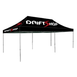 Tente Paddock Alu / Tonnelle DriftShop Noire 3x6 m