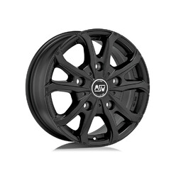 MSW 48 Van 16x6.5" 5x118 ET55, Noir Mat