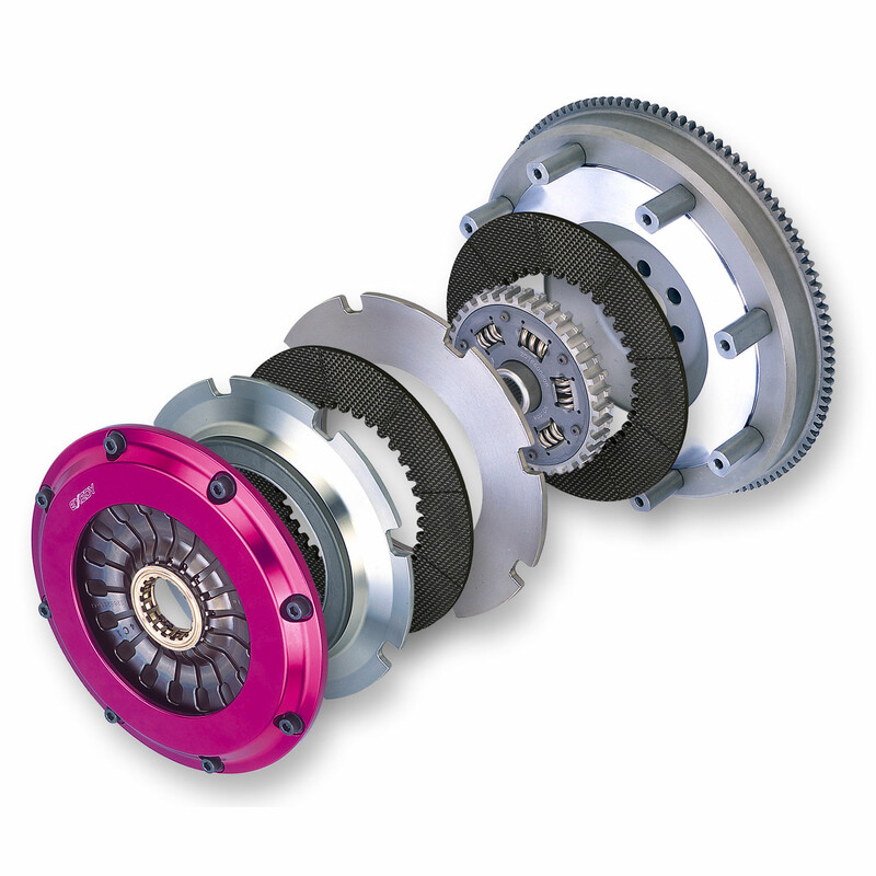 Embrayage Bidisque Exedy Carbon-D Twin pour Subaru Impreza STI BV6 GD / GR / GV (01-14)